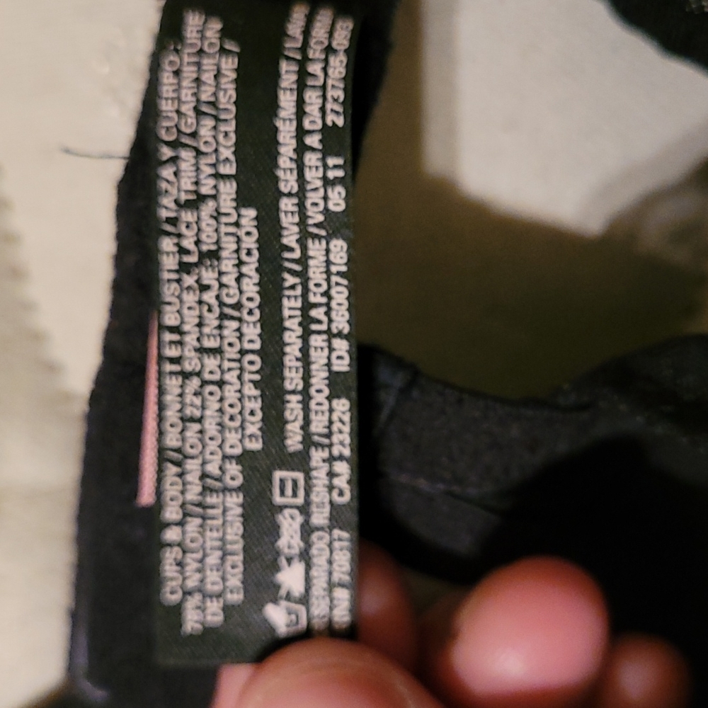 34 B black Victoria Secret bustier - Picture 5 of 6